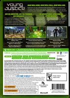 Xbox 360 Young Justice Legacy Back CoverThumbnail